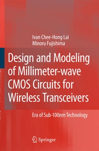 Enlarge image Cover: Design and Modeling of Millimeter-wave CMOS Circuits for Wireless Transceivers - Springer