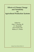 Cover: Effects of Climate Change and Variability on Agricultural Production Systems - Kluwer Academic Publishers