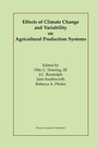 Cover: Effects of Climate Change and Variability on Agricultural Production Systems - Springer
