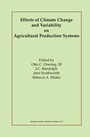 Cover: Effects of Climate Change and Variability on Agricultural Production Systems - Springer