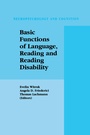 Cover: Basic Functions of Language, Reading and Reading Disability - Springer