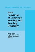 Cover: Basic Functions of Language, Reading and Reading Disability - Springer