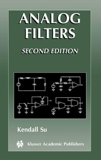 Enlarge image Cover: Analog Filters - Kluwer Academic Publishers