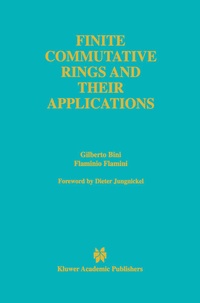 Enlarge image Cover: Finite Commutative Rings and Their Applications - Kluwer Academic Publishers