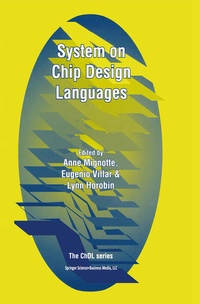 Enlarge image Cover: System on Chip Design Languages - Kluwer Academic Publishers