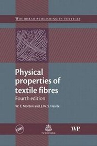 Enlarge image Cover: Physical Properties of Textile Fibres, Fourth Edition - CRC Press