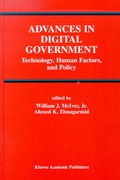 Cover: Advances in Digital Government - Springer