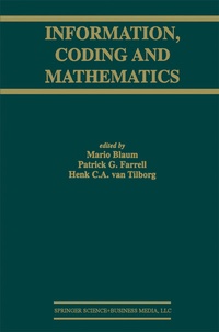Enlarge image Cover: Information, Coding and Mathematics - Springer
