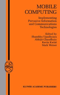 Enlarge image Cover: Mobile Computing - Kluwer Academic Publishers