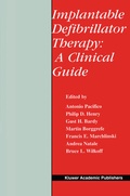 Cover: Implantable Defibrillator Therapy: A Clinical Guide - Springer