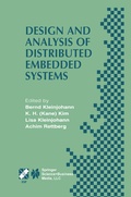 Cover: Design and Analysis of Distributed Embedded Systems - Kluwer Academic Publishers