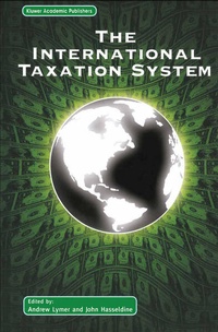 Enlarge image Cover: The International Taxation System - Kluwer Academic Publishers