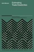 Cover: Estimating Trade Elasticities - Kluwer Academic Publishers