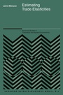 Cover: Estimating Trade Elasticities - Springer