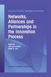 Enlarge image Cover: Networks, Alliances and Partnerships in the Innovation Process - Springer