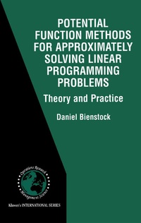 Abbildung von: Potential Function Methods for Approximately Solving Linear Programming Problems: Theory and Practice - Springer