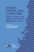 Cover: Human Choice and Computers - Kluwer Academic Publishers