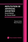 Cover: Reputation in Artificial Societies - Springer