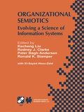 Cover: Organizational Semiotics - Springer
