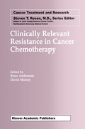 Cover: Clinically Relevant Resistance in Cancer Chemotherapy - Springer