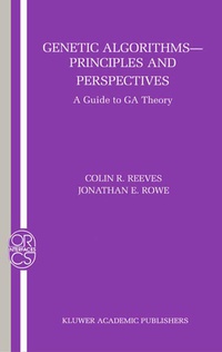Enlarge image Cover: Genetic Algorithms: Principles and Perspectives - Springer