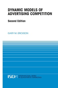 Enlarge image Cover: Dynamic Models of Advertising Competition - Springer