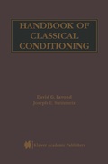 Cover: Handbook of Classical Conditioning - Springer