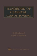 Cover: Handbook of Classical Conditioning - Springer