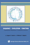 Cover: Sequence - Evolution - Function - Springer