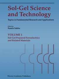 Abbildung von: Sol-Gel Science and Technology - Springer