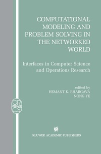 Enlarge image Cover: Computational Modeling and Problem Solving in the Networked World - Springer