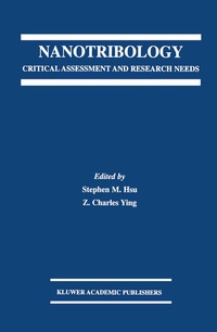 Abbildung von: Nanotribology - Springer