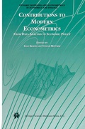 Cover: Contributions to Modern Econometrics - Springer