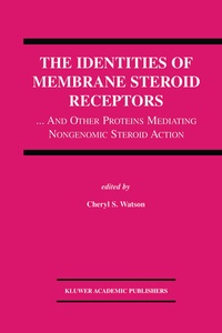 Abbildung von: The Identities of Membrane Steroid Receptors - Springer