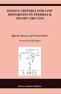 Cover: Design Criteria for Low Distortion in Feedback Opamp Circuits - Springer
