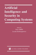 Cover: Artificial Intelligence and Security in Computing Systems - Kluwer Academic Publishers
