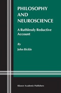 Cover: Philosophy and Neuroscience - Springer