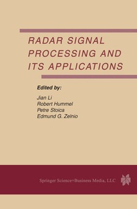 Abbildung von: Radar Signal Processing and Its Applications - Springer