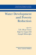 Cover: Water Development and Poverty Reduction - Kluwer Academic Publishers