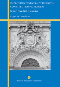 Enlarge image Cover: Improving Democracy Through Constitutional Reform - Springer
