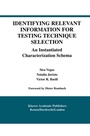 Cover: Identifying Relevant Information for Testing Technique Selection - Kluwer Academic Publishers