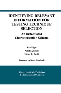 Enlarge image Cover: Identifying Relevant Information for Testing Technique Selection - Springer