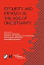 Cover: Security and Privacy in the Age of Uncertainty - Kluwer Academic Publishers