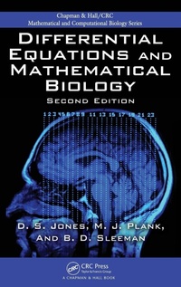 Enlarge image Cover: Differential Equations and Mathematical Biology - Chapman & Hall/CRC