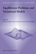 Cover: Equilibrium Problems and Variational Models - Kluwer Academic Publishers