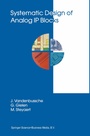 Cover: Systematic Design of Analog IP Blocks - Springer