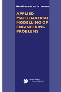 Enlarge image Cover: Applied Mathematical Modelling of Engineering Problems - Springer