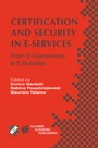 Cover: Certification and Security in E-Services - Kluwer Academic Publishers