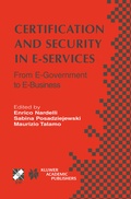 Cover: Certification and Security in E-Services - Kluwer Academic Publishers