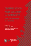 Cover: Certification and Security in E-Services - Springer